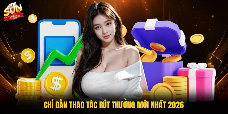 Chỉ dẫn thao tác rút thưởng mới nhất 2026